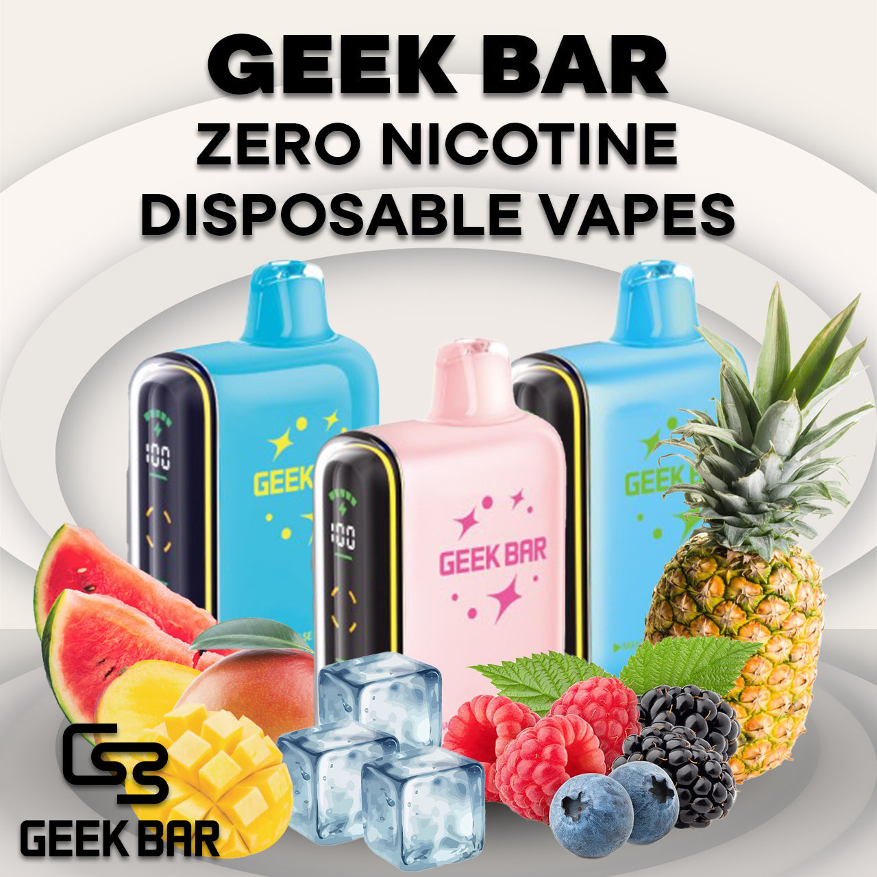 Geek Bar Zero Nicotine - Geek Vape Geek Bar Zero Nicotine - Geek Vape