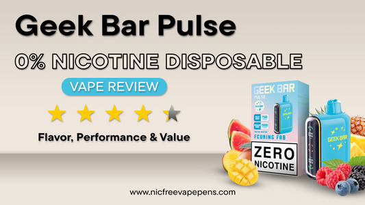 Geek Bar Zero Nicotine Review