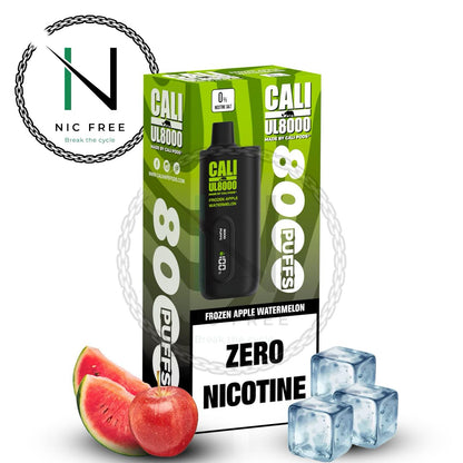 Cali UL8000 Zero Nicotine Disposable Vape