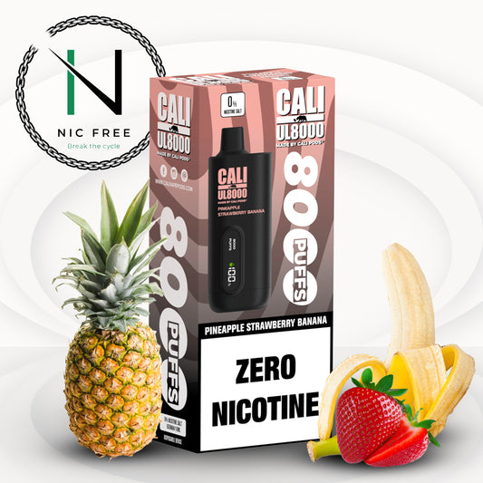 Cali UL8000 Zero Nicotine Disposable Vape