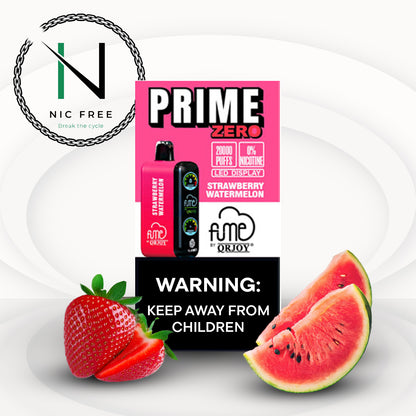 Fume Prime ZERO - 0% Nicotine Disposable Vape | Longer-Lasting Fume Prime ZERO - 0% Nicotine Disposable Vape | Longer-Lasting