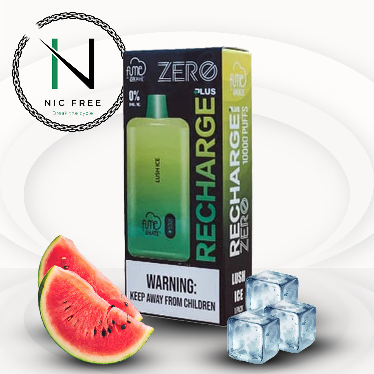 Fume Recharge PLUS Zero Nicotine