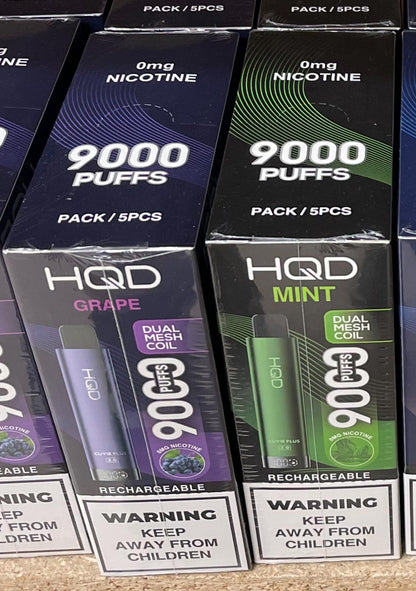 HQD Cuvie Plus 2.0 ZERO Nicotine Disposable Vape HQD Cuvie Plus 2.0 ZERO Nicotine Disposable Vape