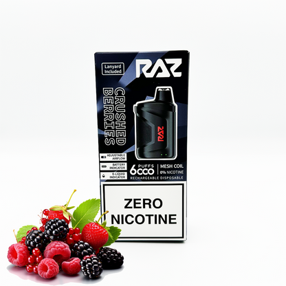 RAZ CA6000 Nicotine Free Disposable Vape RAZ CA6000 Nicotine Free Disposable Vape