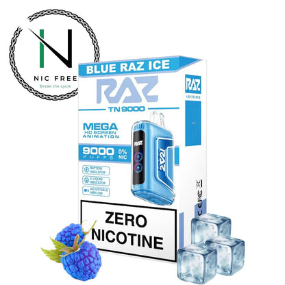 RAZ TN9000 ZERO - 0% Nicotine Disposable Vape Pen RAZ TN9000 ZERO - 0% Nicotine Disposable Vape Pen